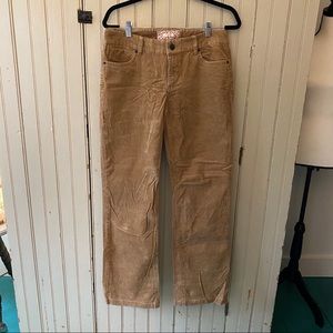J.Crew bootcut cords in tan, 30